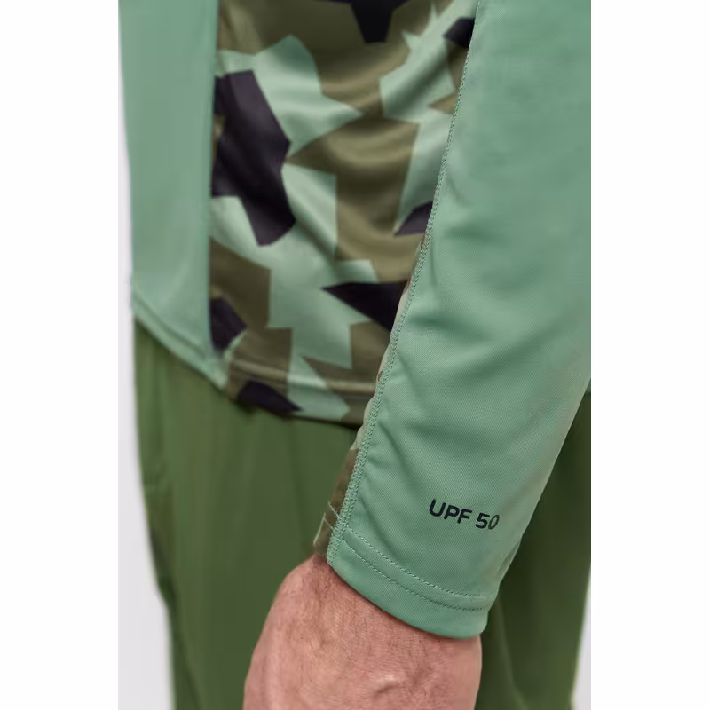 Лонгслив мужской Finntrail Wave 6606, полиэстер, зеленый, размер 58-60 (XXL), 185-195 см