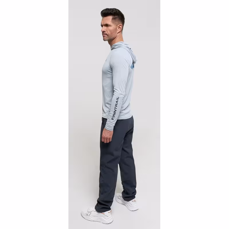 Лонгслив мужской Finntrail Wave H 6607 Grey, полиэстер, серый, размер 44-46 (S), 165-175 см