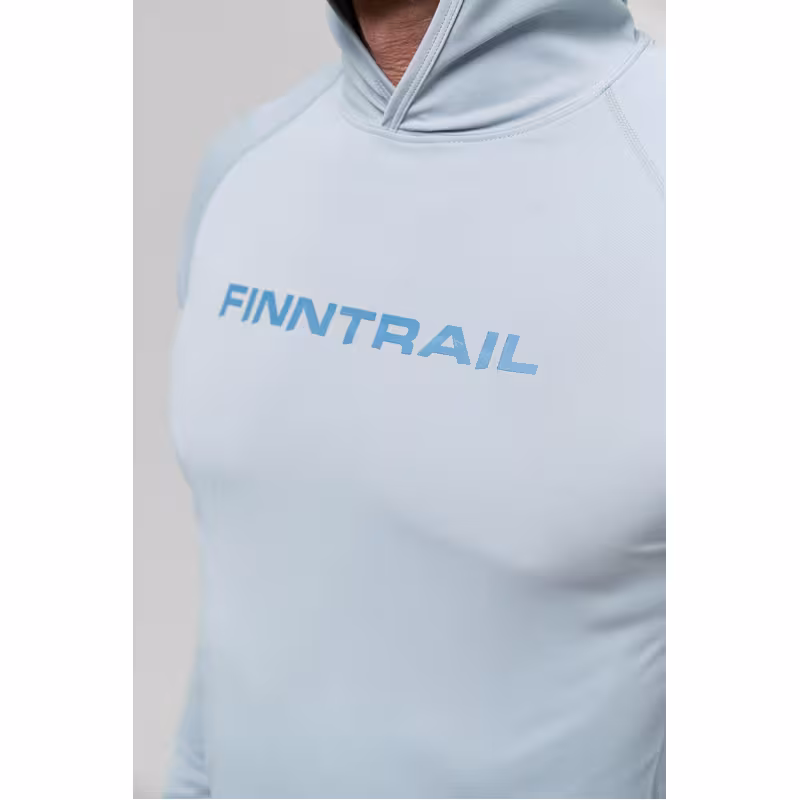 Лонгслив мужской Finntrail Wave H 6607 Grey, полиэстер, серый, размер 44-46 (S), 165-175 см