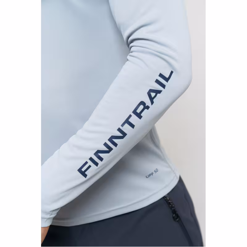 Лонгслив мужской Finntrail Wave H 6607 Grey, полиэстер, серый, размер 50-52 (L), 175-185 см