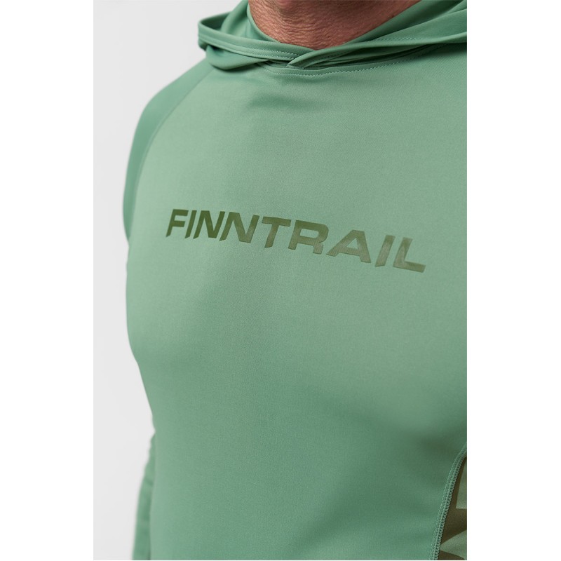 Джемпер мужской Finntrail Wave H 6607 CamoArmy, полиэстер, зеленый, размер XXXL