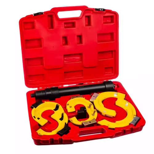 Стяжка пружин универсальная SpecX A20055, 62-215 мм, для подвески Макферсон, усилие 1 т, c защитными накладками