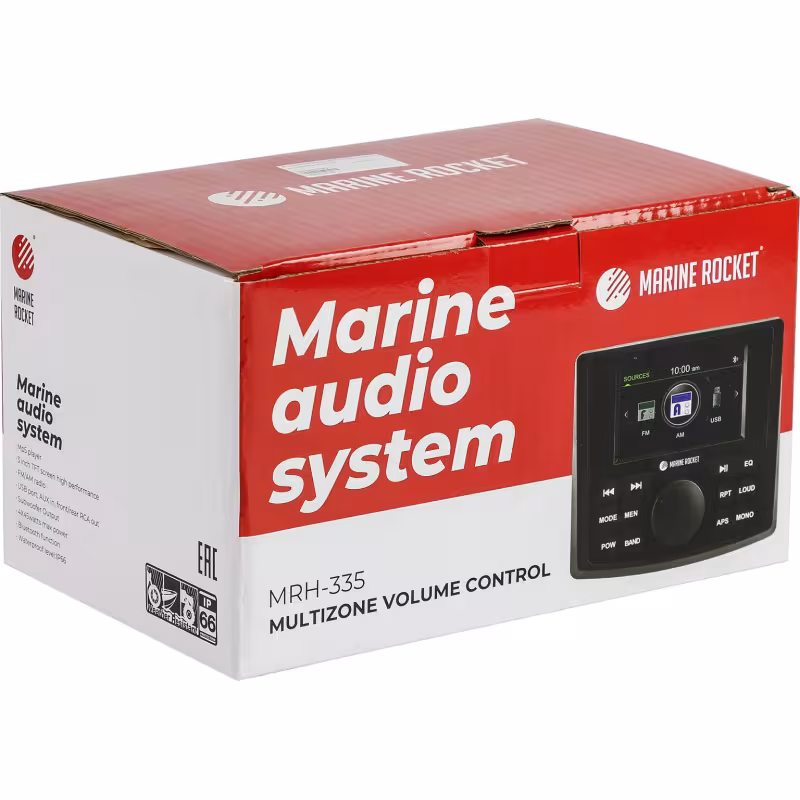 Магнитола Marine Rocket MRH335