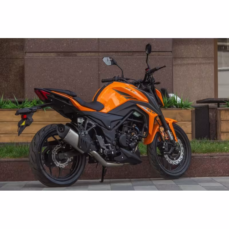 Мотоцикл дорожный Motoland Big Bore, желтый