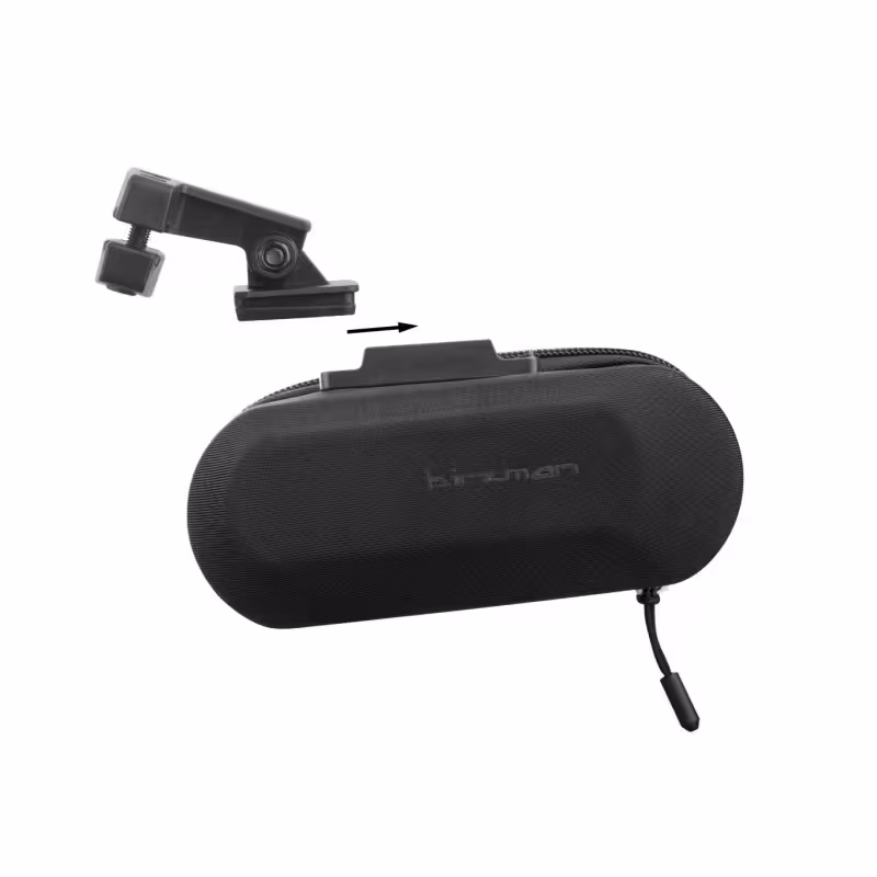 Велосумка под седло Birzman Oval Saddle Bag, черный