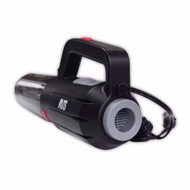 Пылесос автомобильный с функцией выдува AVS PA-1007, 6 насадок, фонарик