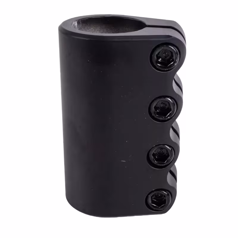 Зажим (хомут) для самоката Tech Team GV 31.8 мм, SCS, 4 болта, черный