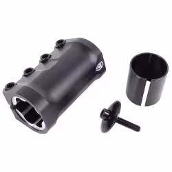 Зажим (хомут) для самоката Tech Team GV 31.8/34.9 мм, SCS, 4 болта, черный