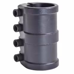 Зажим (хомут) для самоката Tech Team H 34.9 мм, SCS, 4 болта, черный