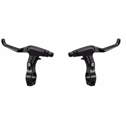 Тормозные ручки Sunrun BL-228, правая+левая, алюминиевые, черный