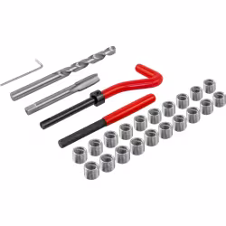 Набор для восстановления резьбы Thorvik TRIS9125, М9x1.25, 25 предметов