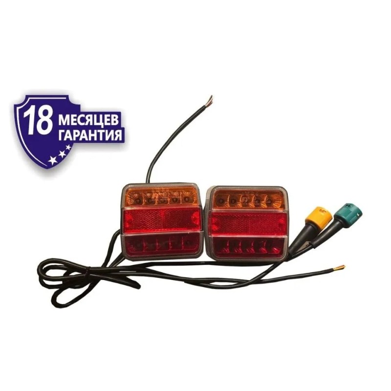 Фонарь задний Ledworker TRL 003 Bajonet L, левый, красный