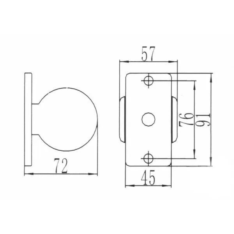 Фонарь габаритный Trailercom TRL 023