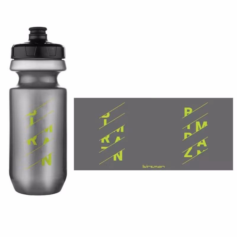 Бутылка для велосипеда Birzman Water Bottle 550 Grey, 0,55 л, серый