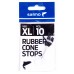 Стопоры для поплавков Salmo Rubber Cone Stops, 0.35х0.50мм (10шт)