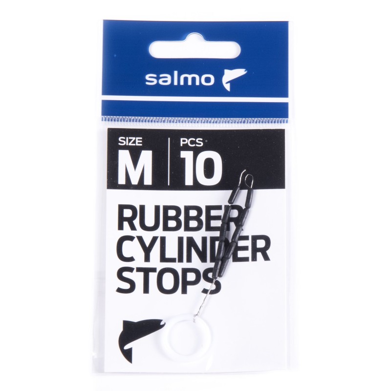 Стопоры для поплавков Salmo Rubber Cylinder Stopsр, 0.15х0.30мм (10шт)