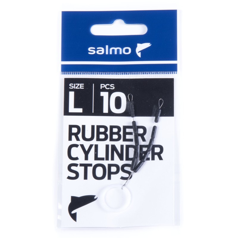 Стопоры для поплавков Salmo Rubber Cylinder Stops, 0.25х0.40мм (10шт)