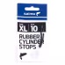 Стопоры для поплавков Salmo Rubber Cylinder Stops, 0.35х0.50мм (10шт)