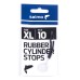 Стопоры для поплавков Salmo Rubber Cylinder Stops, 0.35х0.50мм (10шт)