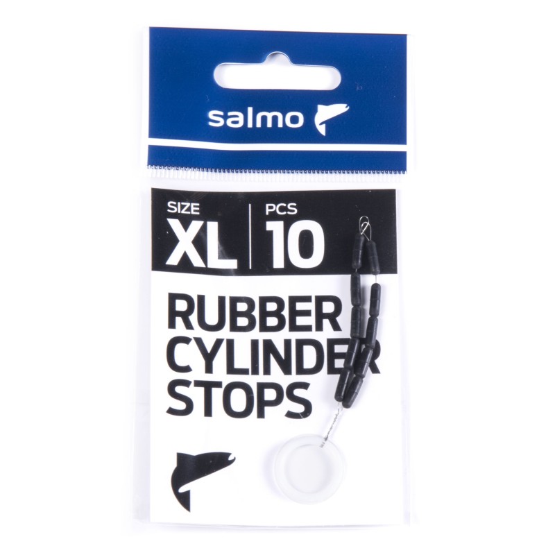 Стопоры для поплавков Salmo Rubber Cylinder Stops, 0.35х0.50мм (10шт)