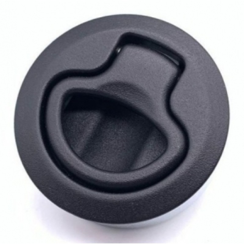 Замок для люка круглый 710292, 61 мм, черный