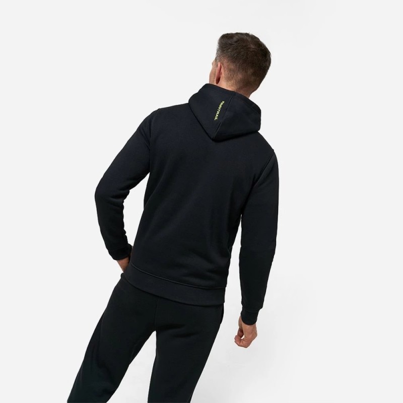 Худи мужское Finntrail Shadow fish 6806 BlackYellow, футер, черный, размер 42-44 (XS), 160-170 см