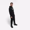 Худи мужское Finntrail Shadow fish 6806 BlackYellow, футер, черный, размер 44-46 (S), 165-175 см