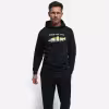Худи мужское Finntrail Shadow fish 6806 BlackYellow, футер, черный, размер 58-60 (XXL), 185-195 см