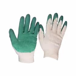 Перчатки защитные с одинарным латексным покрытием Стандарт 13 класс