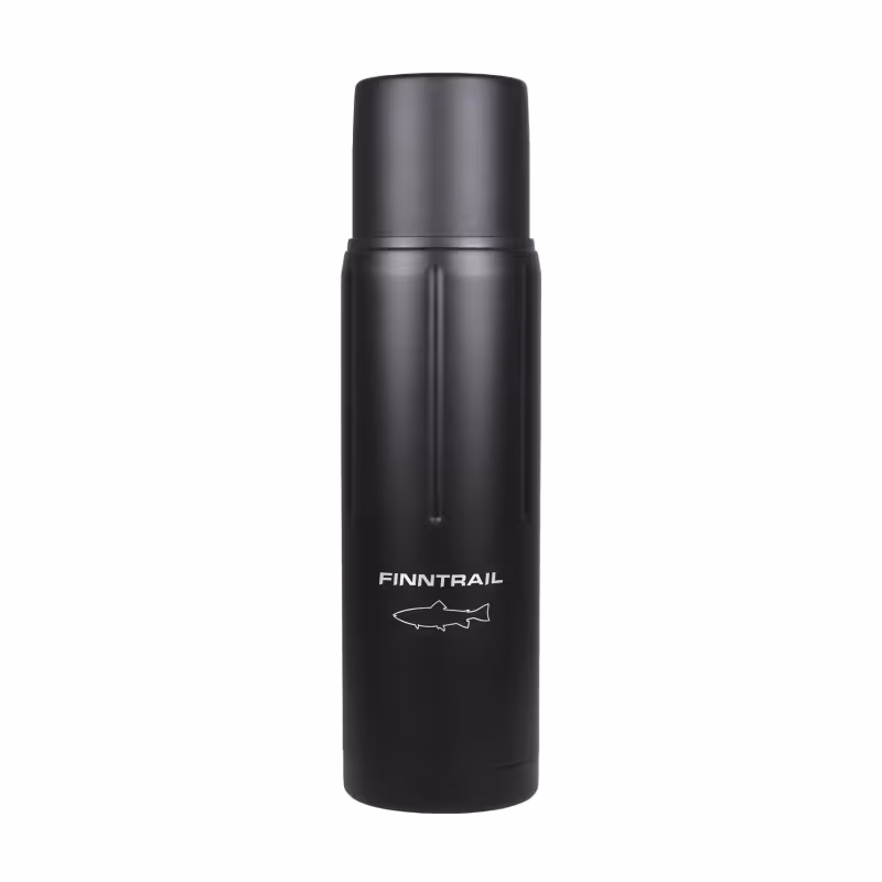 Термос Finntrail Bullet 1012 Graphite, темно-серый, 1,3 л