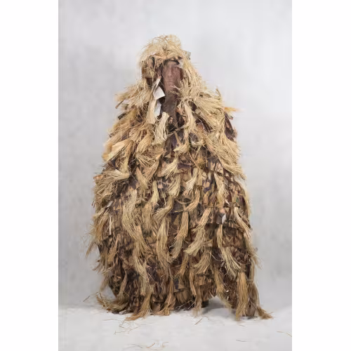 Накидка маскировочная Huntsman, ткань Оксфорд, цвет Лыко липовое, размер 48-64