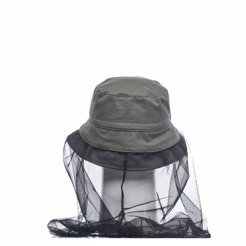 Панама-накомарник Huntsman Трансформер, ткань Cotton, хаки, размер 58