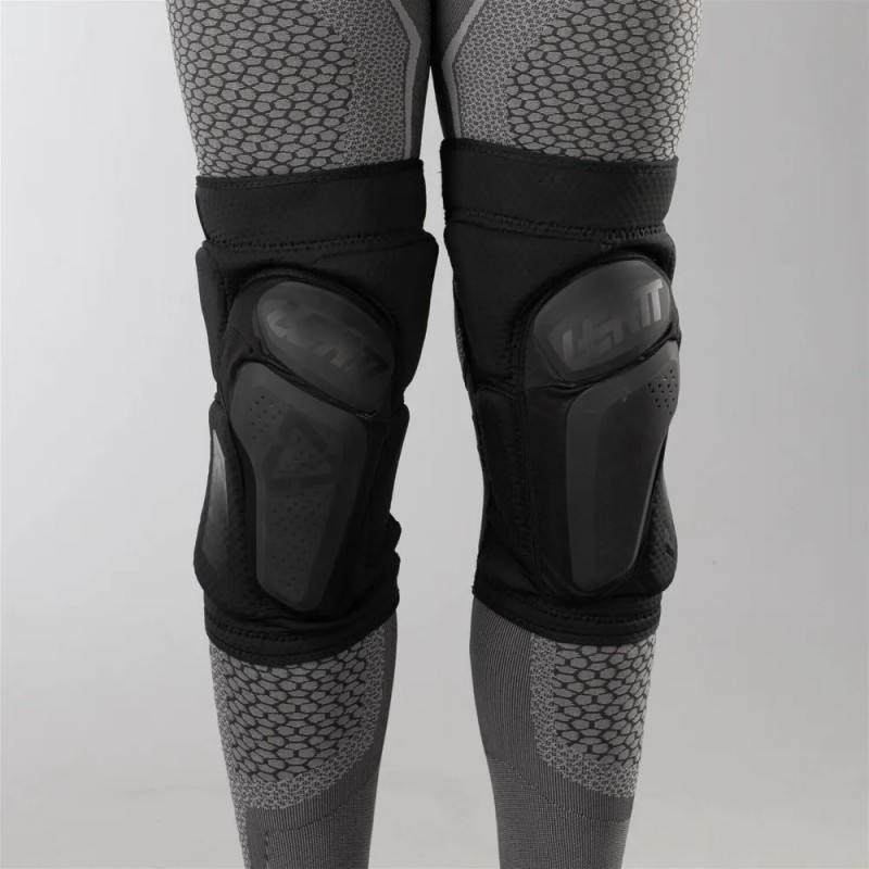 Наколенники Leatt 3DF 6.0 Knee Guard Black, черный, размер L/XL