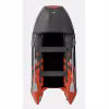 Надувная лодка ПВХ Gladiator E380PRO, НДНД, оранжевый/темно-серый
