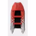Надувная лодка ПВХ Gladiator E380PRO, НДНД, красный/белый