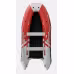 Надувная лодка ПВХ Gladiator E380PRO, НДНД, красный/белый