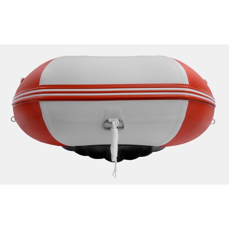 Надувная лодка ПВХ Gladiator E380PRO, НДНД, красный/белый