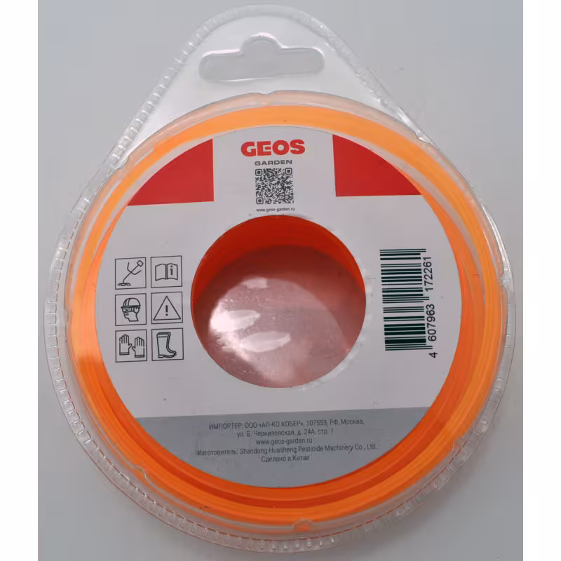 Корд триммерный Geos 213995, звезда, 2,4мм*15м