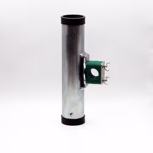 Держатель спиннинга на леер, 250х40х25мм, металл АМГ5