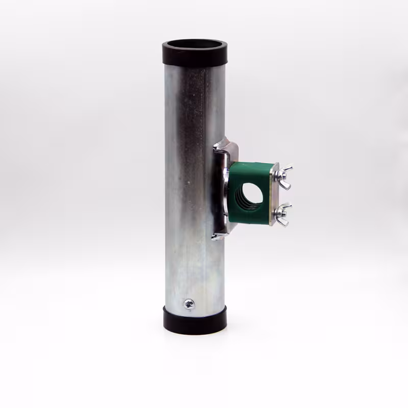 Держатель спиннинга на леер, 250х40х25мм, металл АМГ5