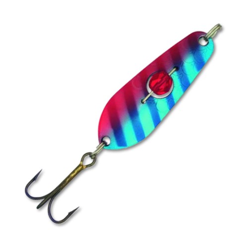 Блесна Kuusamo Rasanen 40 мм, 6 гр, цвет R/BLU/R-S, бусинка