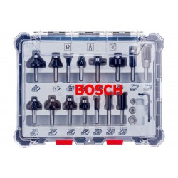 Набор фрез Bosch 2607017472, 15 шт 