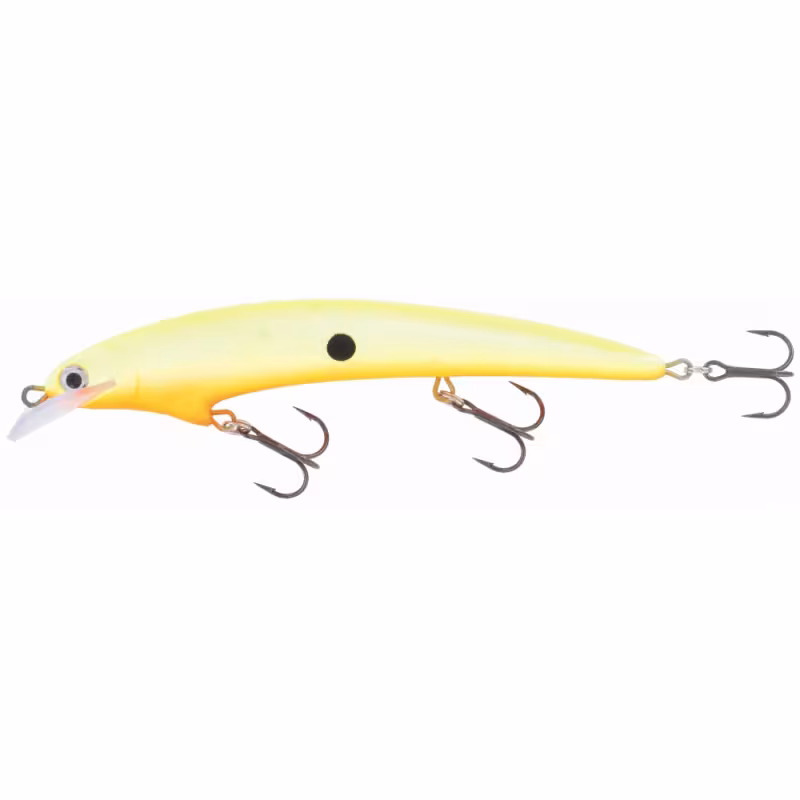 Воблер Kuusamo Santeri 130мм, 15г, цвет GL/FYe/W/O, UV