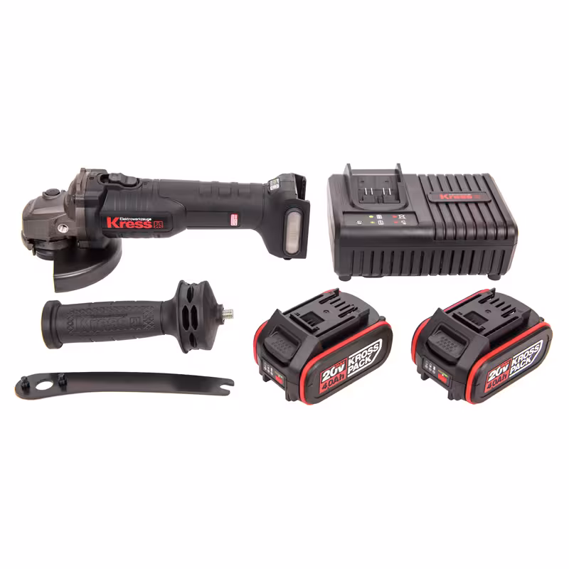 Шлифмашина угловая аккумуляторная Kress KU801