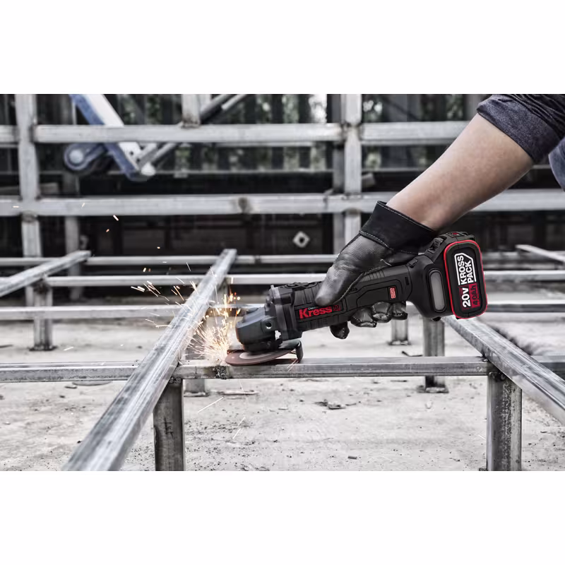 Шлифмашина угловая аккумуляторная Kress KU801