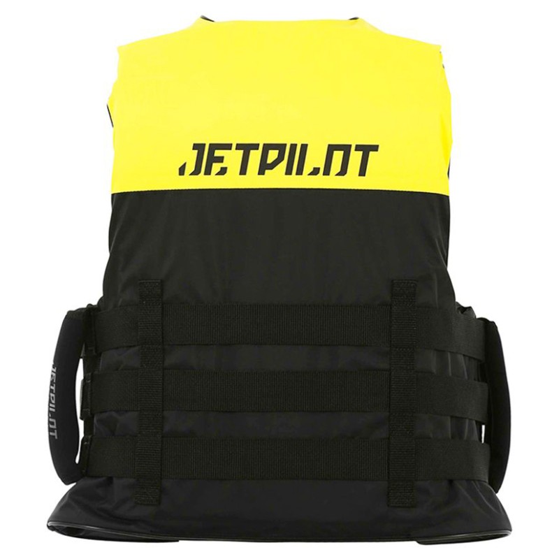 Жилет защитный мужской для водного спорта Jetpilot Strike ISO 50N Nylon w. Super Grip, размер L/XL, желтый