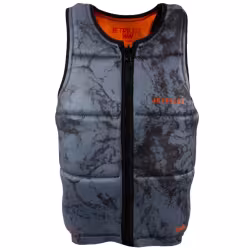 Жилет защитный мужской для водного спорта Jetpilot Rival Reversible FE Neo, размер ХXL, серый