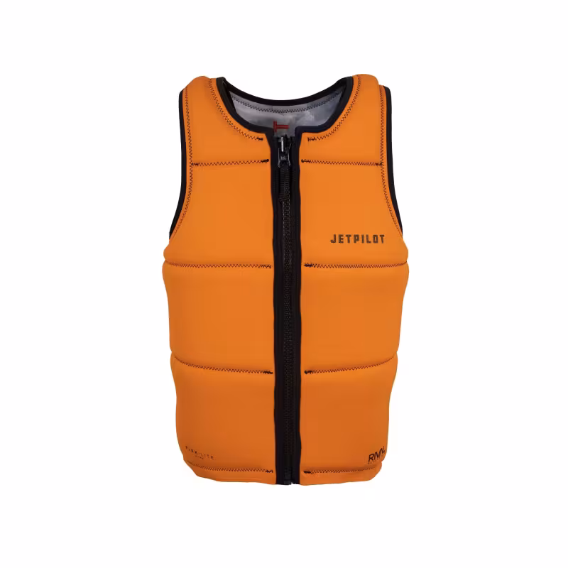 Жилет защитный мужской для водного спорта Jetpilot Rival Reversible FE Neo, размер XL, серый