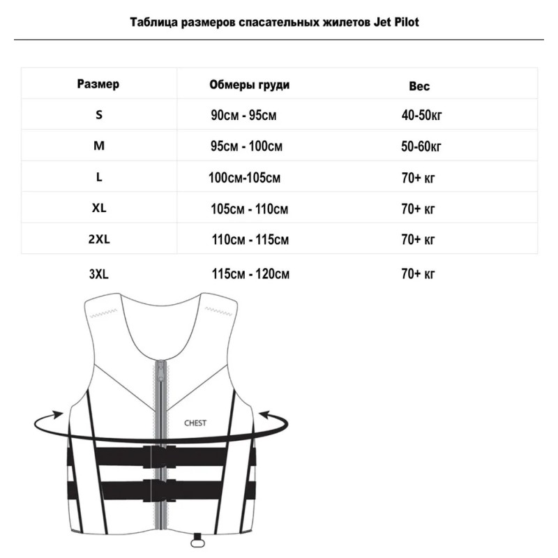 Жилет защитный мужской для водного спорта Jetpilot Rival Reversible FE Neo, размер XL, серый