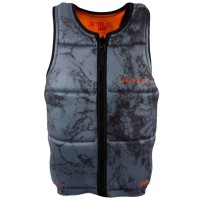 Жилет защитный мужской для водного спорта Jetpilot Rival Reversible FE Neo, размер XL, серый